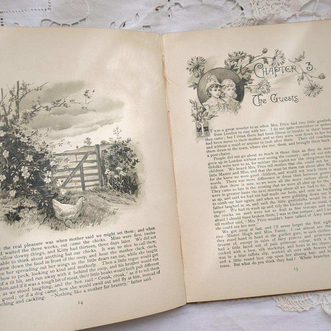 稀少1888アンティーク絵本 児童書 洋書古書 ヴィクトリアン 初版本 イギリス