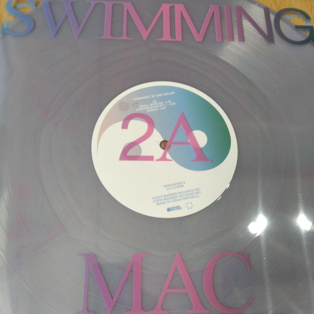Mac Miller Swimming クリアレコード 2LP