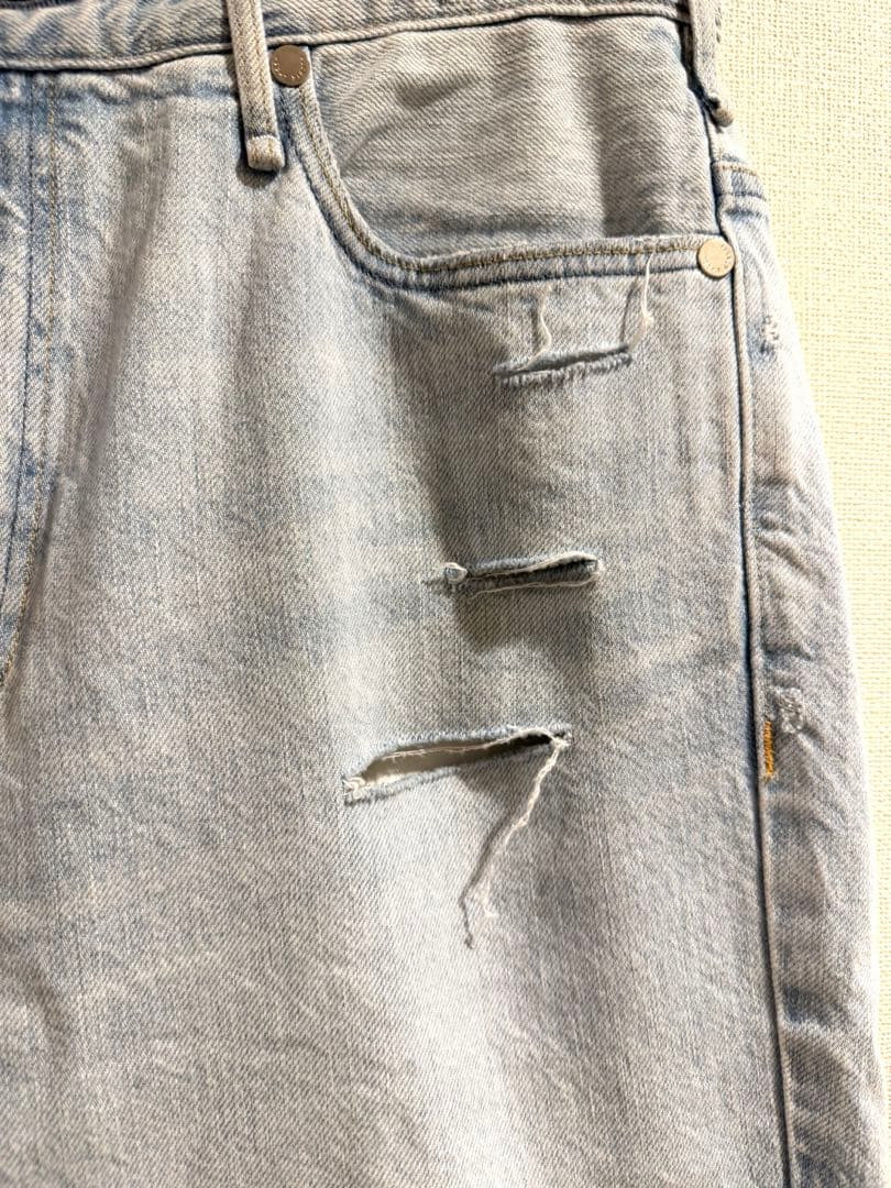 IENA upper hights 別注THE HIMワイドストレートデニム24