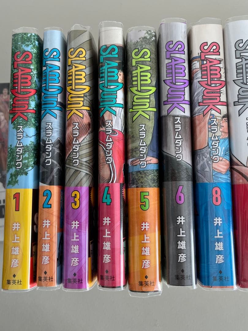 SLAM DUNK 全巻セット 新装版 スラムダンク 7巻のみ欠け 即購入優先