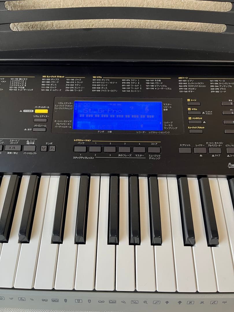 【美品】CASIO CTK-4400 電子ピアノ 2017年製 動作確認済