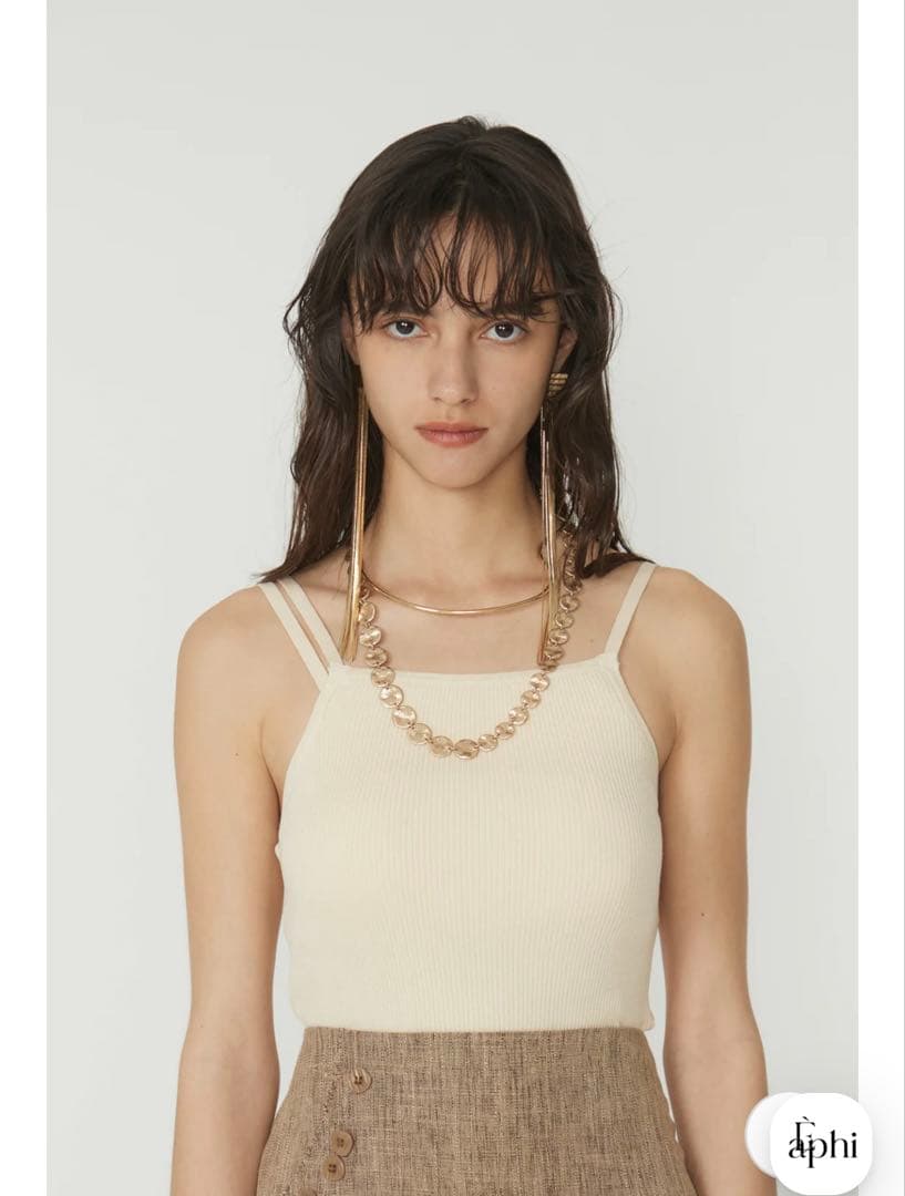 【美品】ASYMMETRY CUP CAMISOLE