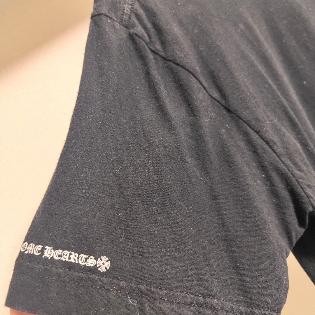 CHROME HEARTS ブラック Tシャツ 胸ポケット
