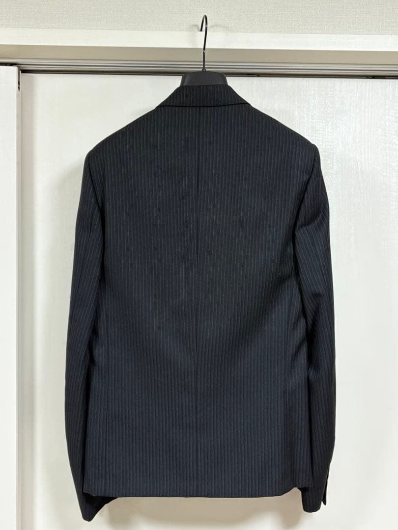 Dior Homme ディオールオム ストライプスーツセットアップ黒size44