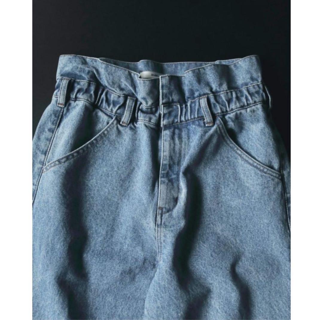アンヌーク　Waist Tuck Denim38