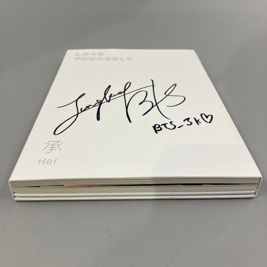 ★グク直筆サイン入り BTS LOVE YOURSELF アルバム