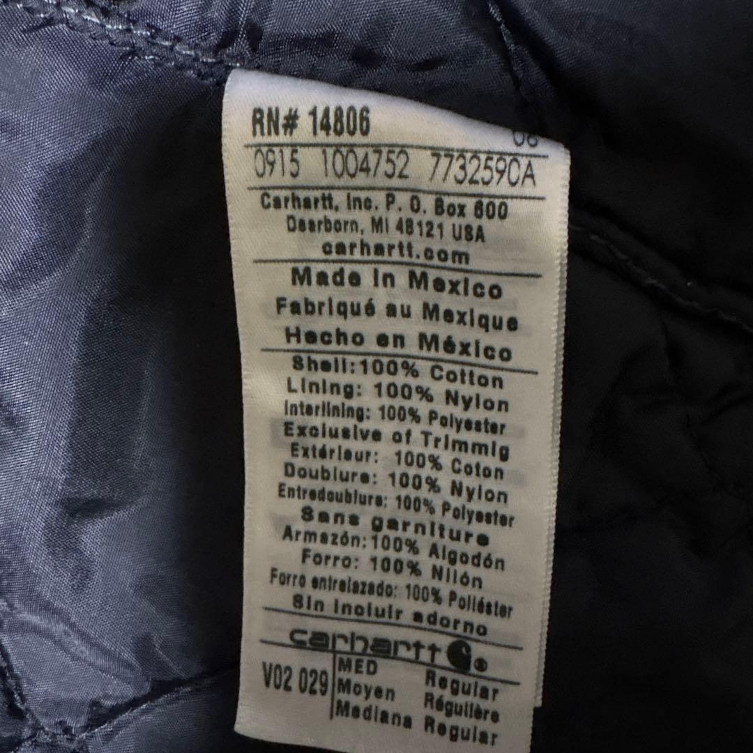 Carhart ダックベスト フェード ブラック グレー ベスト RN14806