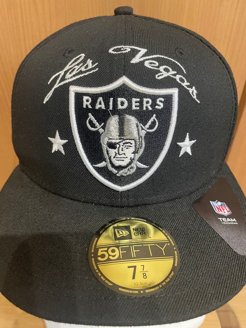 Las Vegas Raiders 59FIFTY キャップ ブラック