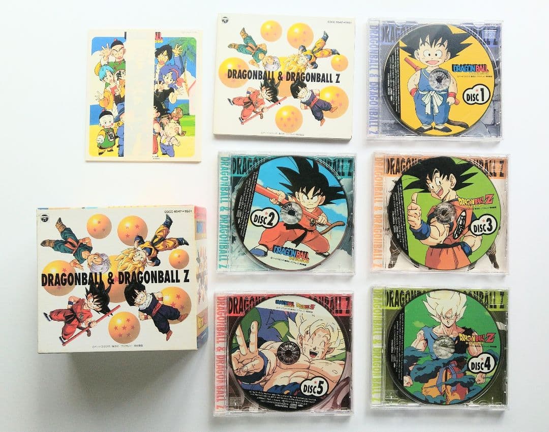ドラゴンボール 大全集 CD5枚セット 完全保存版 全曲集 サウンドトラック