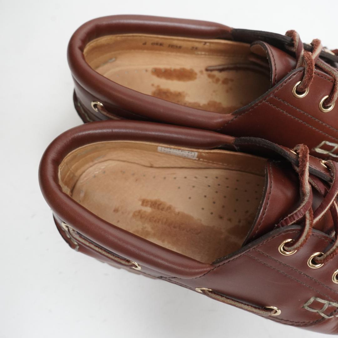 【美品】REGAL リーガル 3eye JE38 デッキシューズ レザー 25