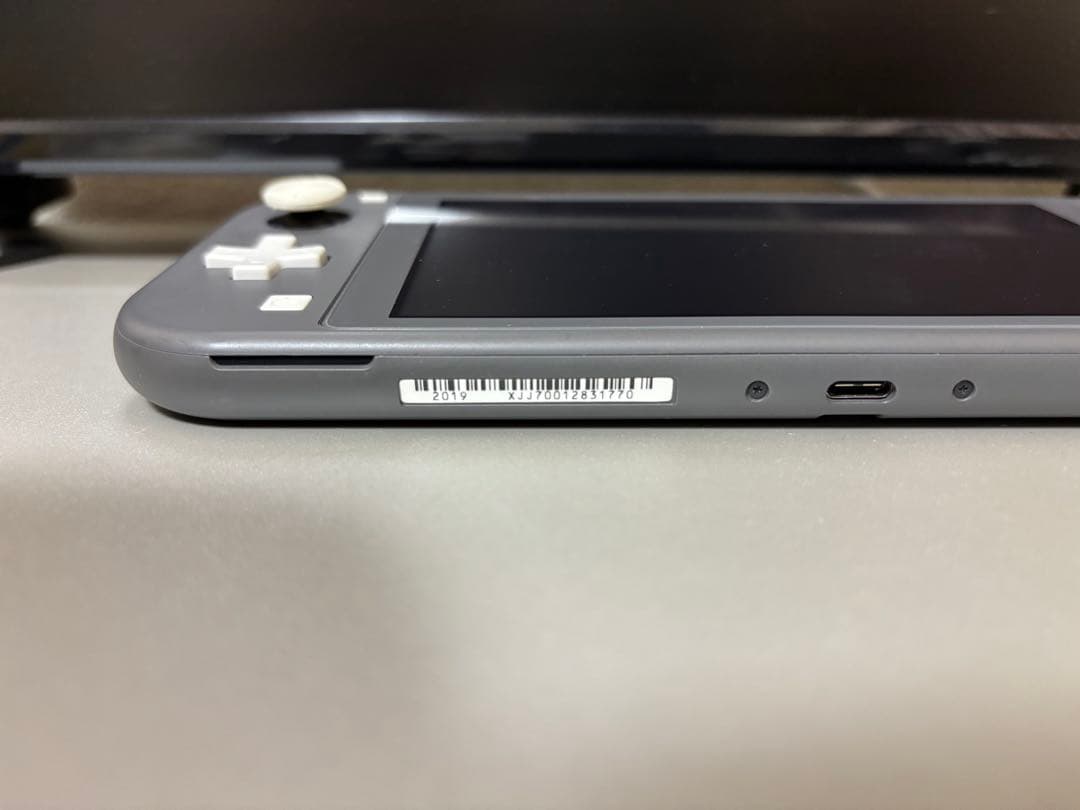 美品！Nintendo Switch Lite グレー 本体におまけ2個付きです
