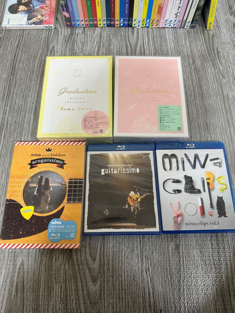 miwa DVD Blu-ray ライブ映像 7点セット まとめ売り