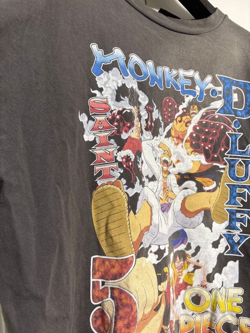 Saint Mxxxxxx ワンピース　モンキー・D・ルフィ ギア5 Tシャツ