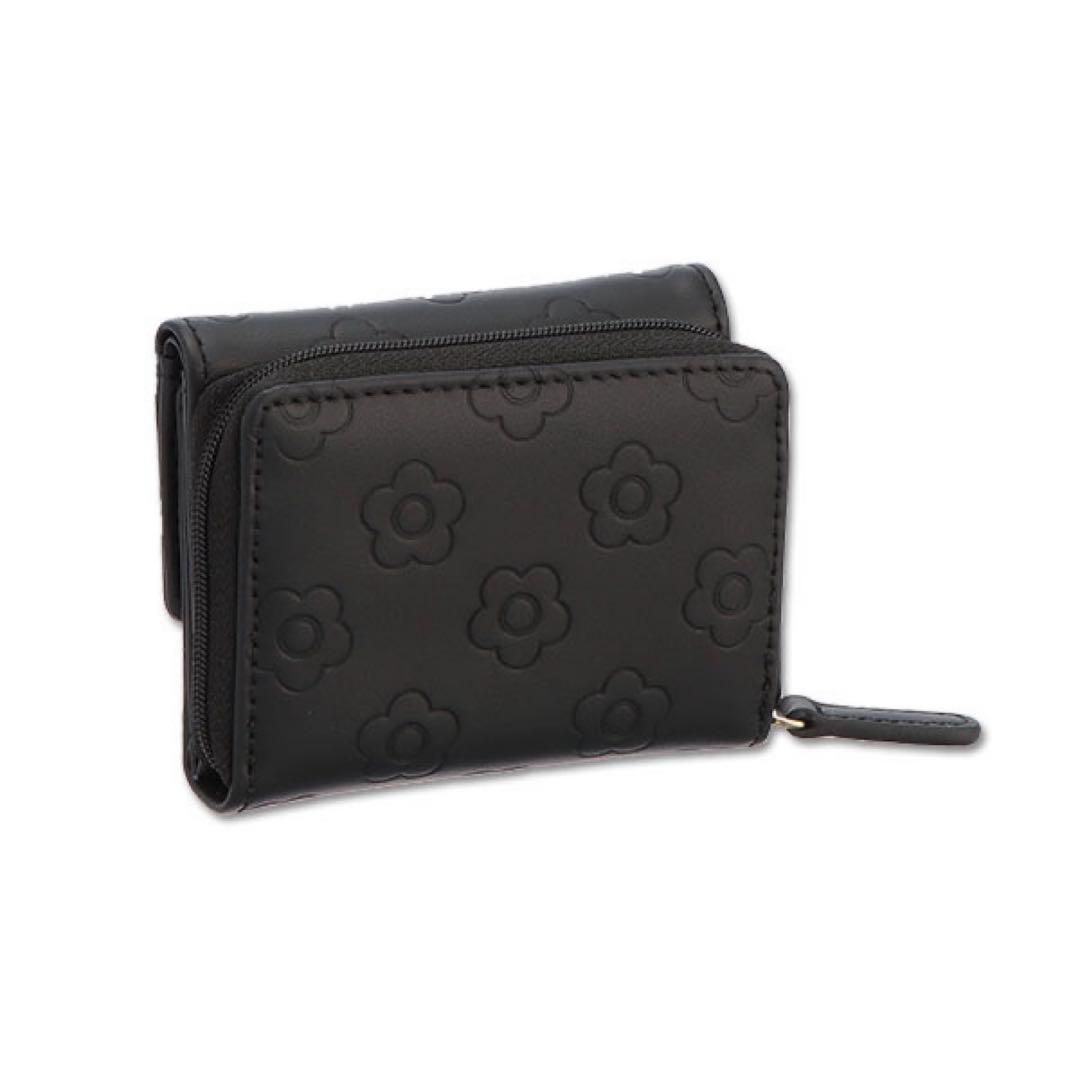 【未使用】MARY QUANT デイジーアウトラインパターン2 ミニウォレット