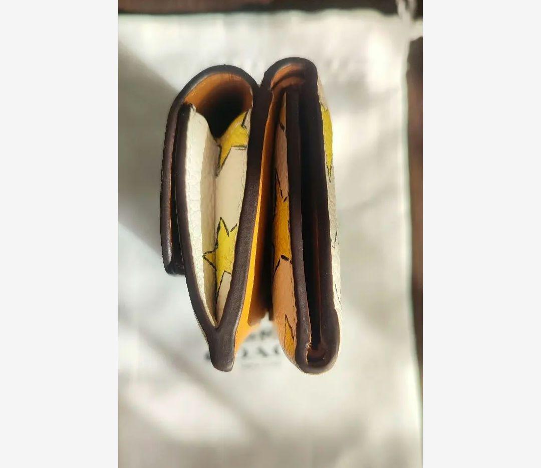 COACH 星柄 エッセンシャル ミニ トライフォールド ウォレット・スター