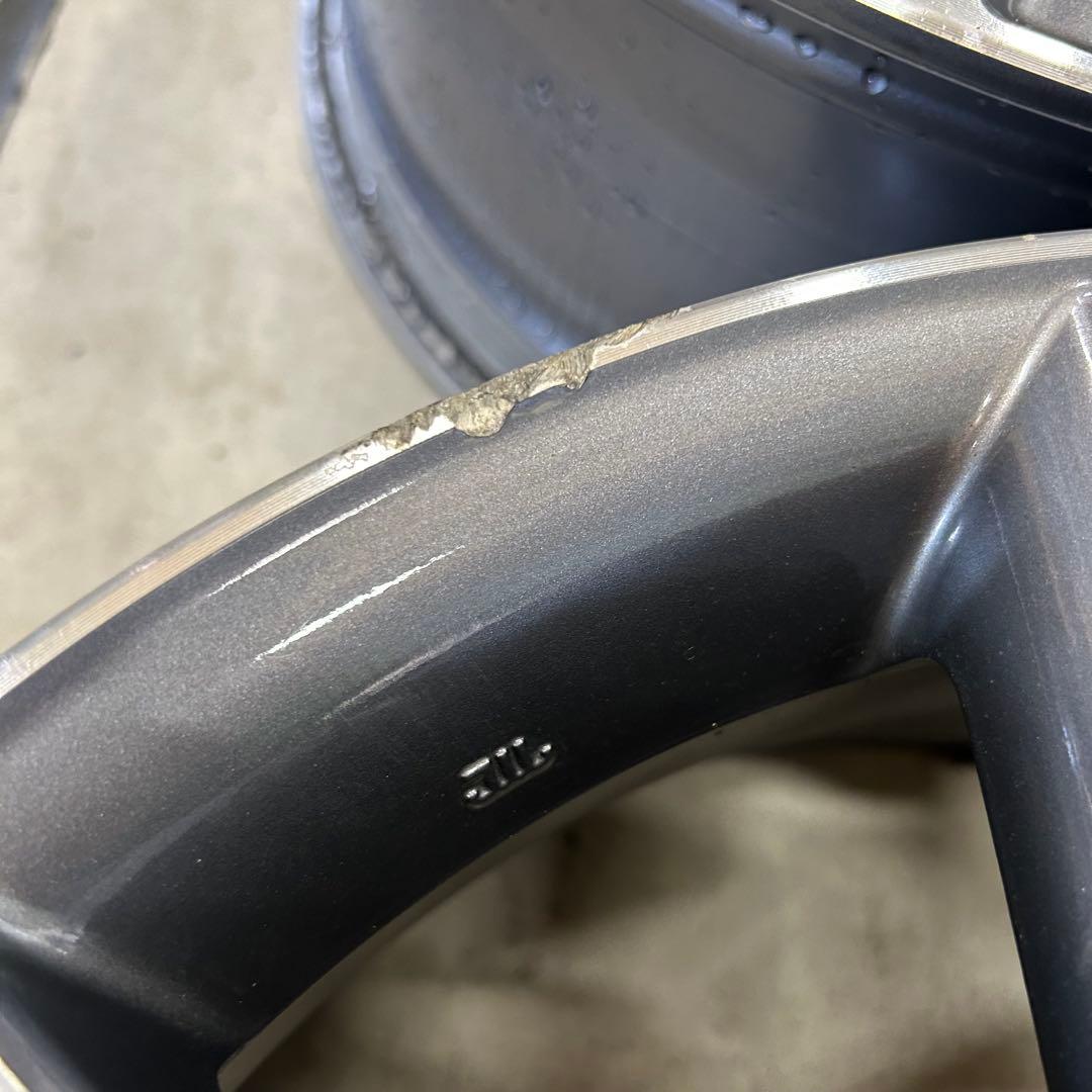 中古アルミ17x7.0レクサスIS300h純正4本セット