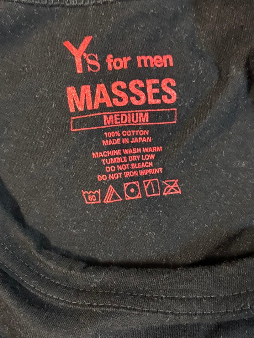 Y's for men × MASSES　T-SHIRT ”SKULL”