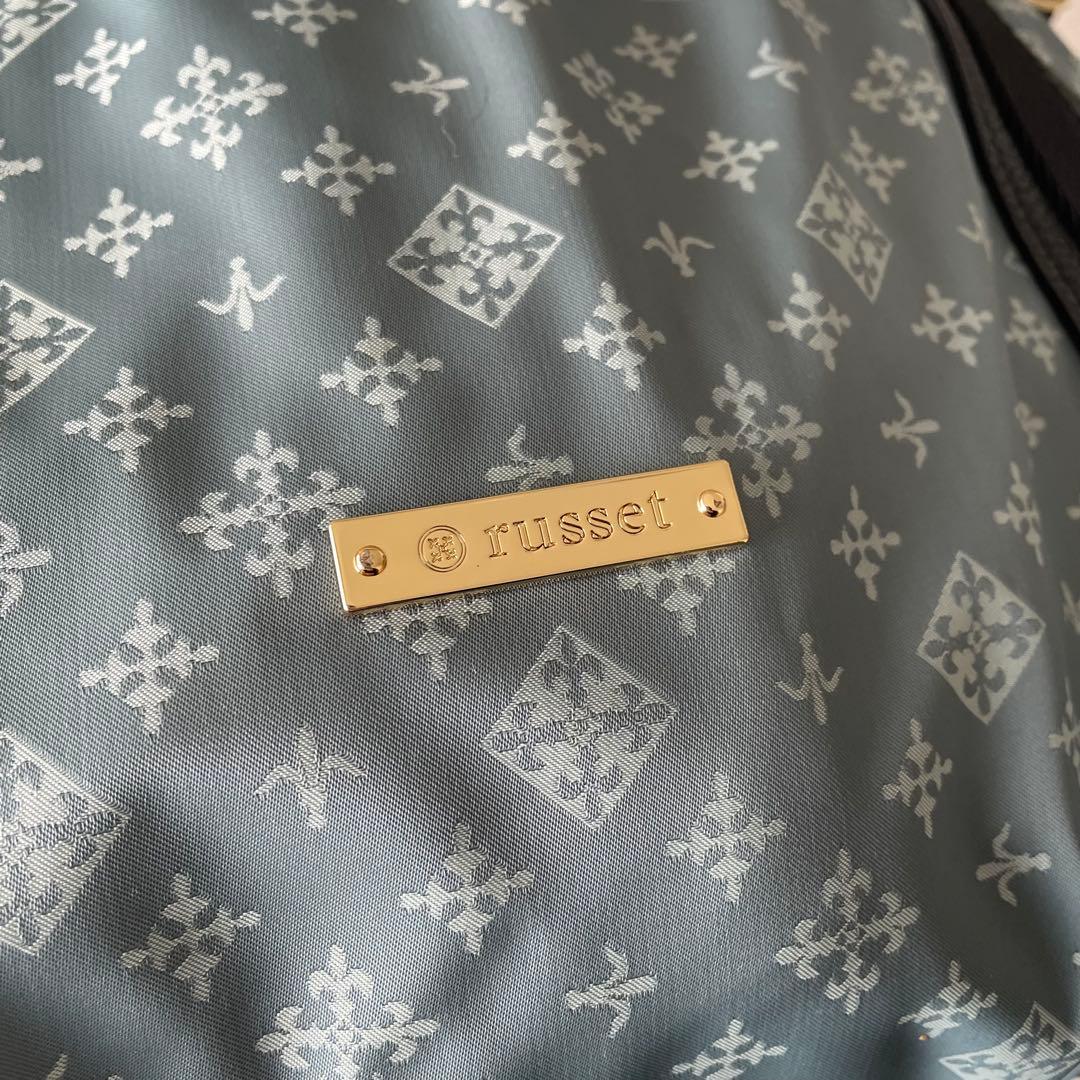 はるにょり様美品‪☆ russet ラシット ボストンバッグ 2way 大容量
