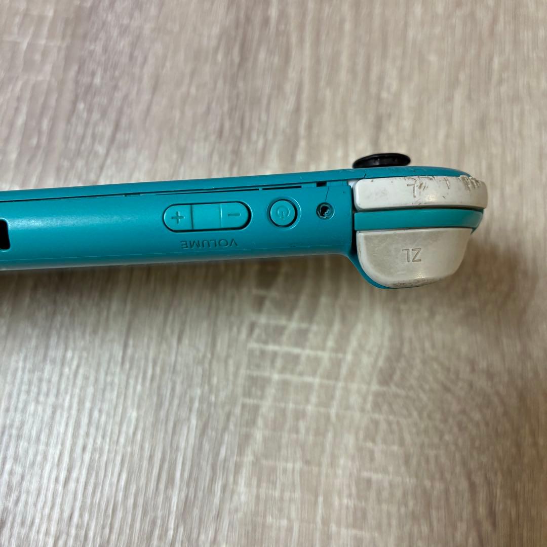 【ジャンク品】Switch Lite ターコイズ 青画面 部品取り