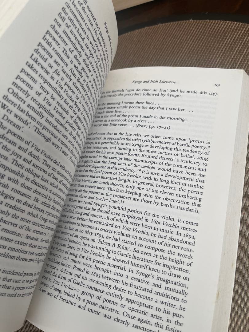 洋書 Synge and the Irish Language