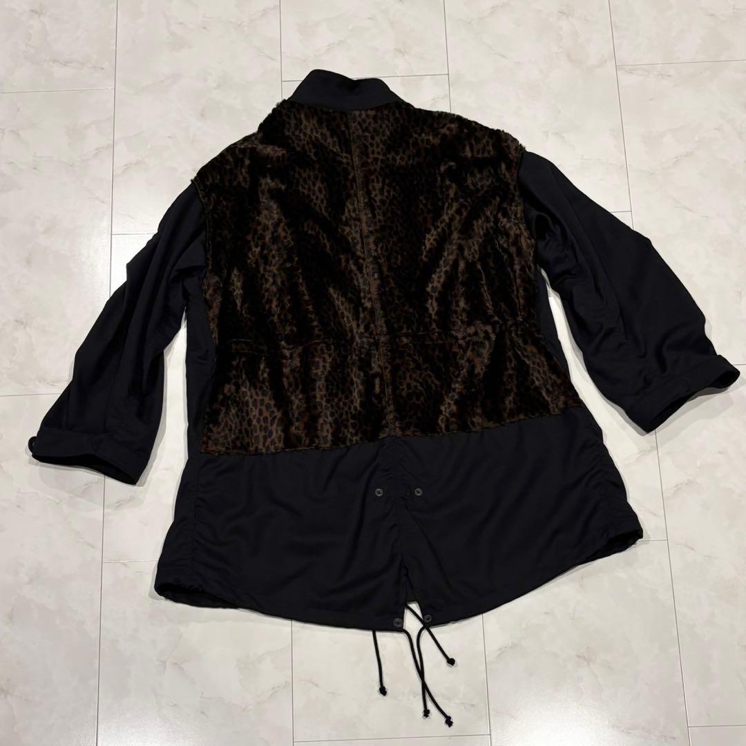 JUNYA WATANABE レオパード モッズコート