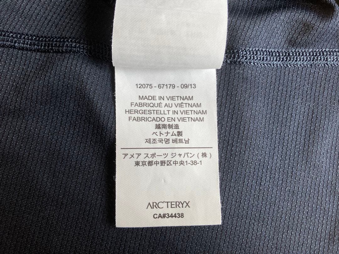 ☆美品☆アークテリクスARC'TERYX タンクトップ ノースリーブ Sサイズ☆