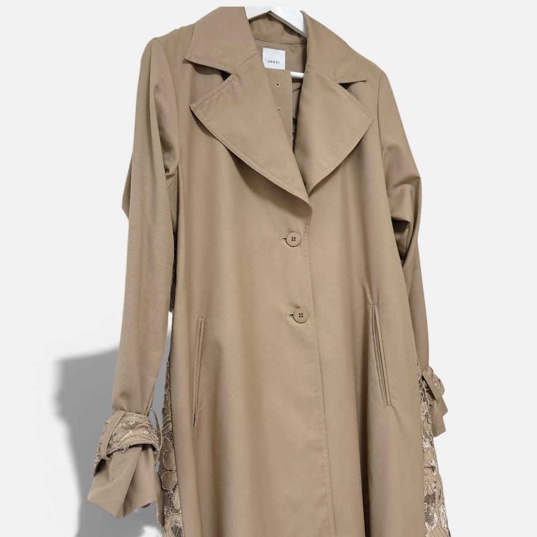 【美品】Ameri VINTAGE バックレース トレンチコート