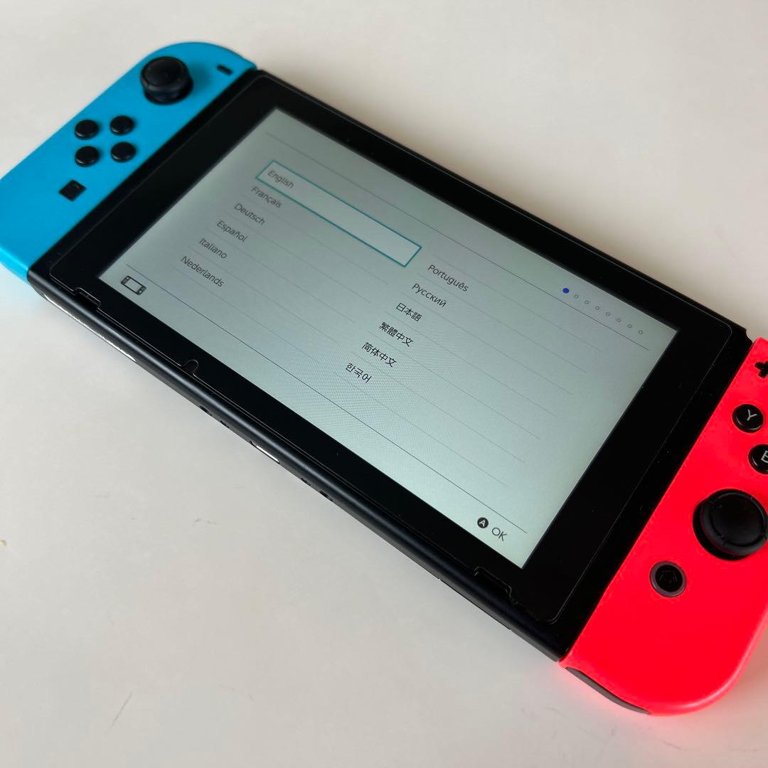 Nintendo Switch 初代 本体セット 純正プロコン/SDカード付