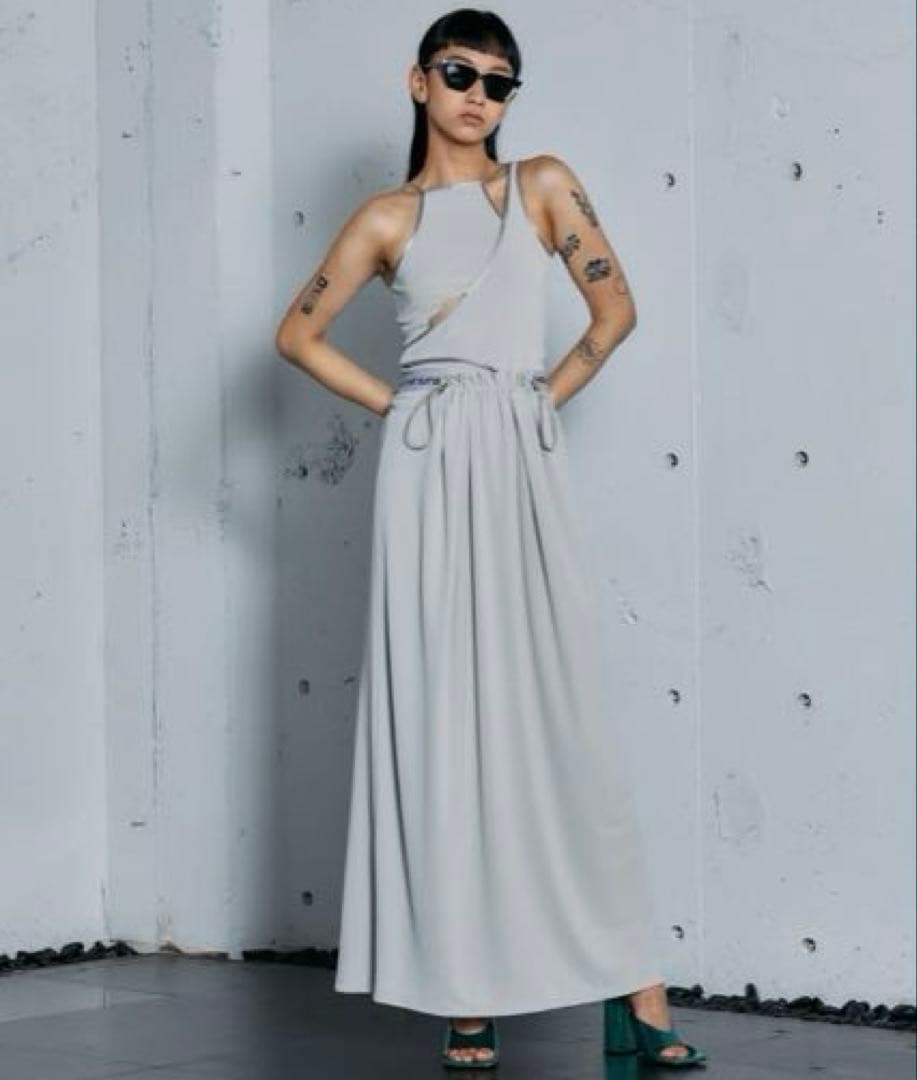 スカート THINGS THAT MATTER/CUTTING NARROW SKIRT
