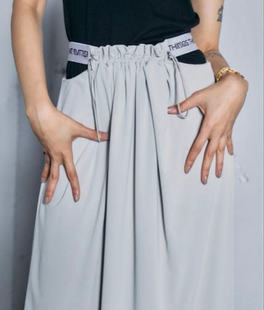 スカート THINGS THAT MATTER/CUTTING NARROW SKIRT