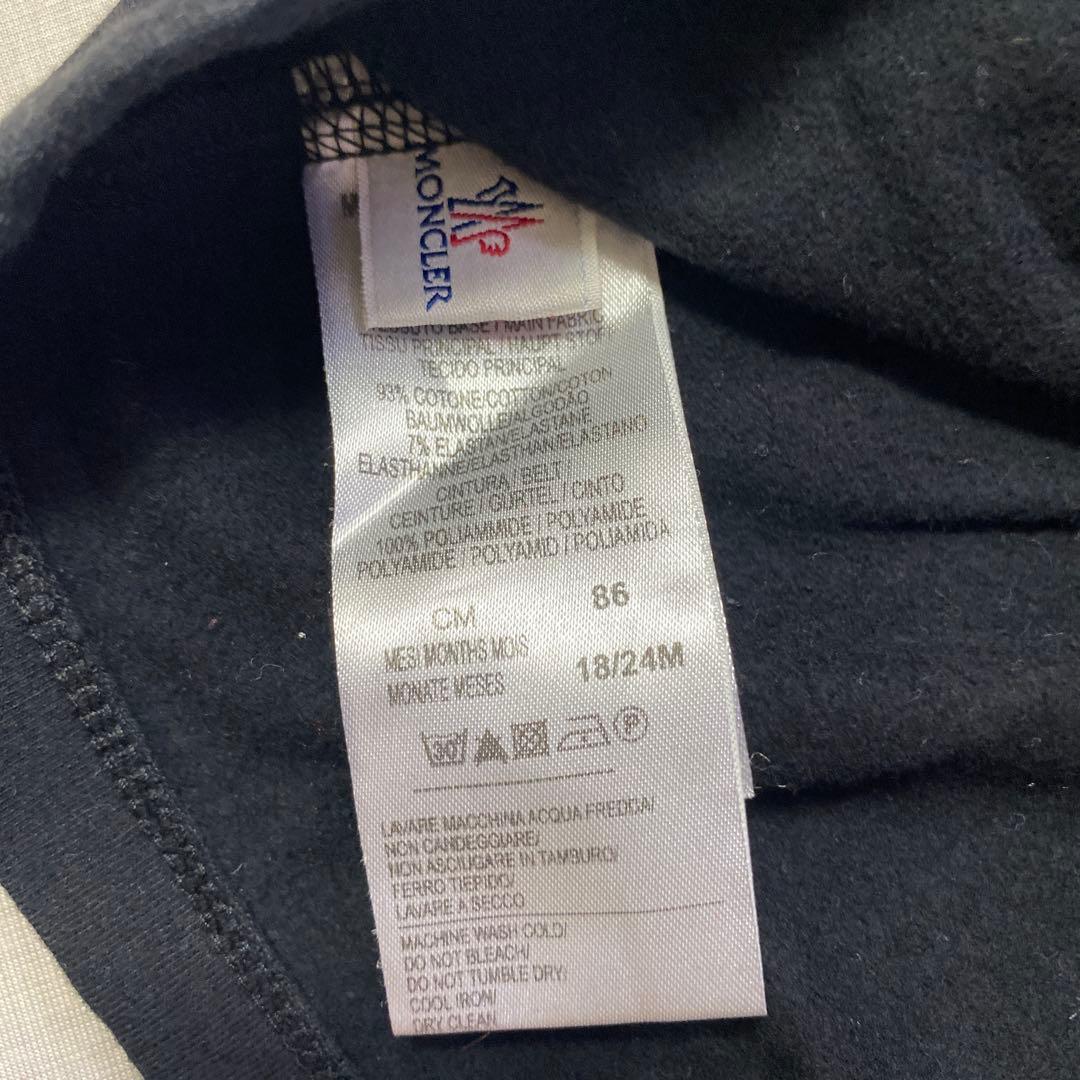 美品◯MONCLER モンクレール　ベビーワンピース◯86cm-18/24M①