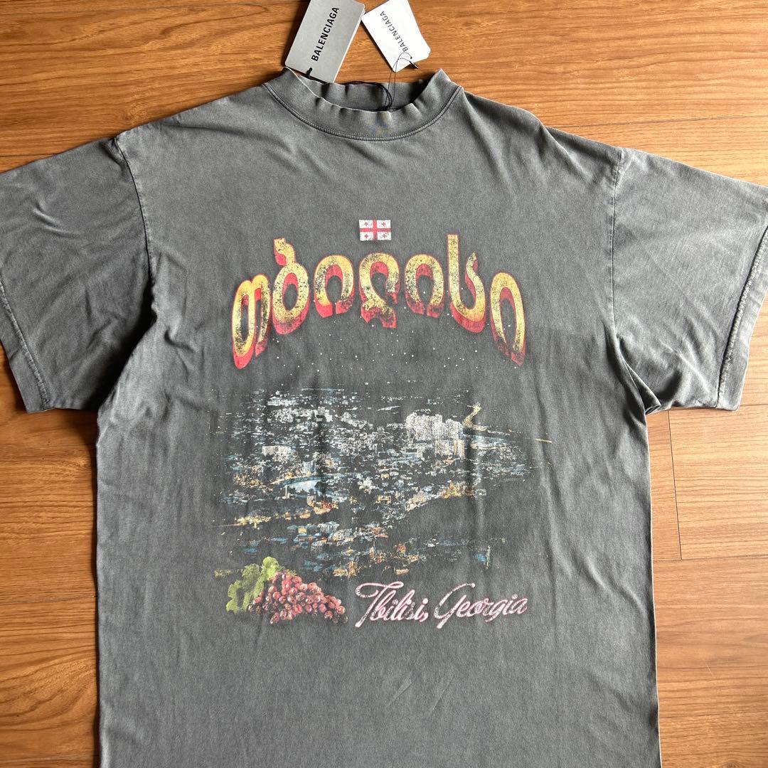 【新品未使用】BALENCIAGA oversized tbilisi tシャツ
