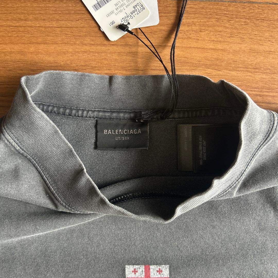 【新品未使用】BALENCIAGA oversized tbilisi tシャツ