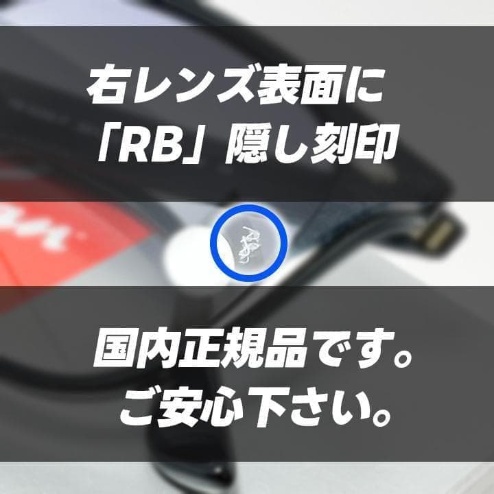ケースなし【RB4258F-60119】新品未使用 レイバン サングラス
