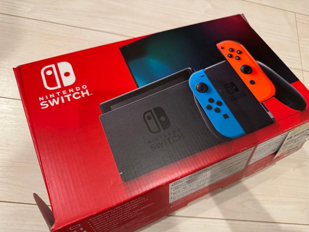 Nintendo Switch 本体 青/赤 ジョイコンSDカード256GB付