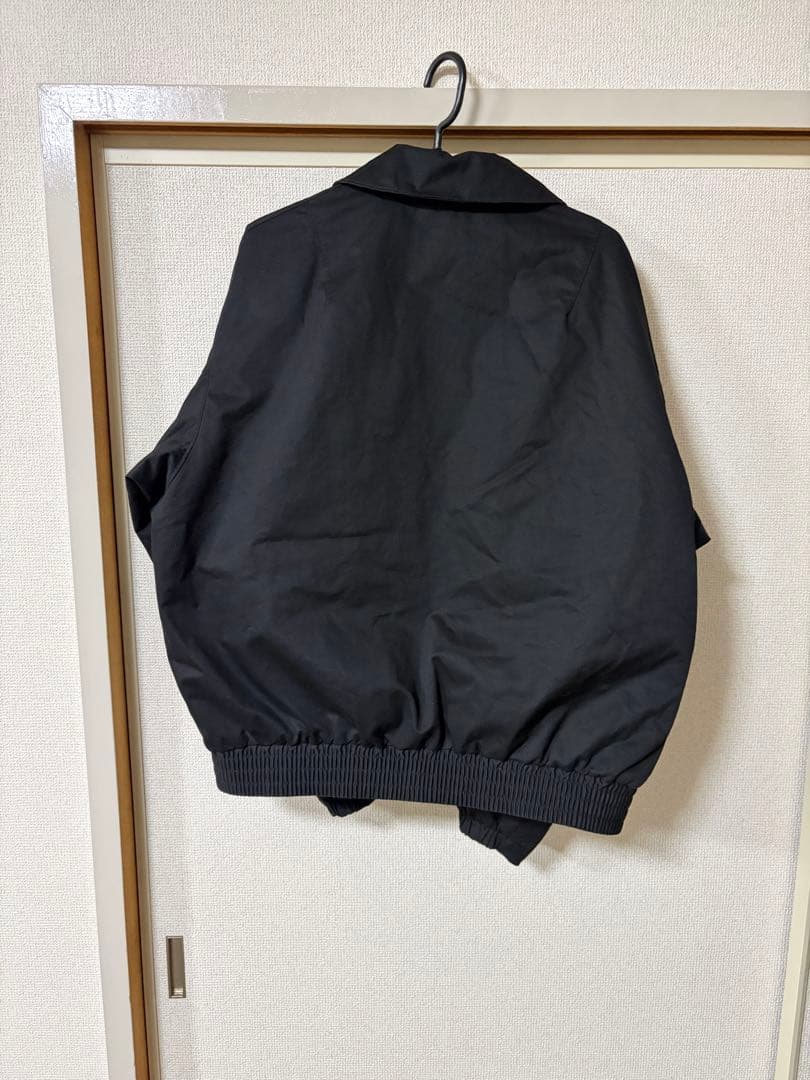 美品　UNIQLO U 2025fw パフテックショートブルゾン　ブラック　黒