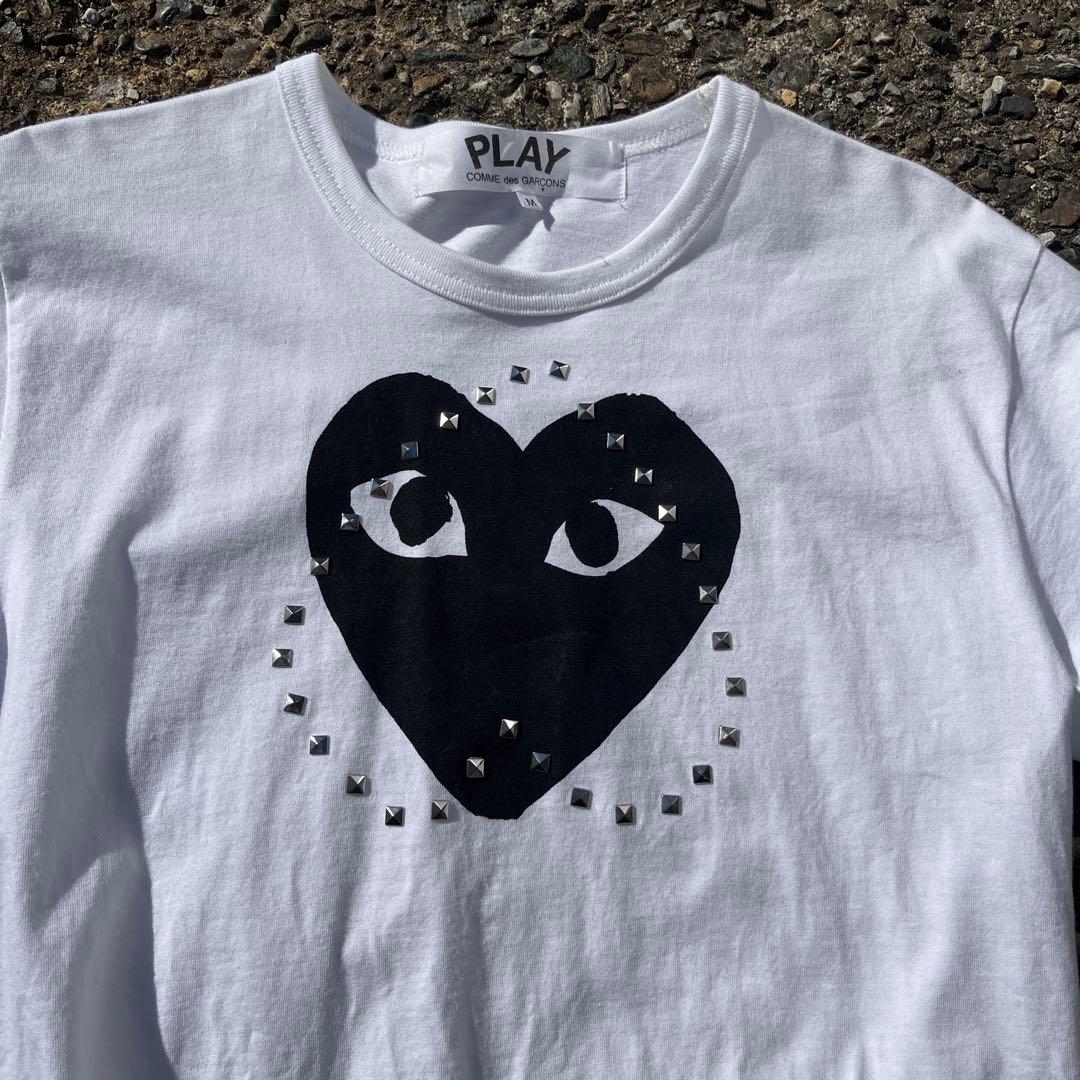 コムデギャルソン　スタッドTシャツ