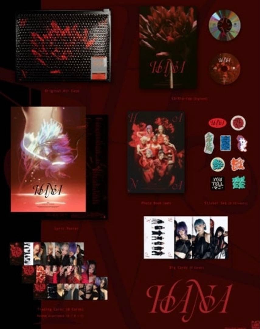 HANA［CD+Blu-ray Disc+フォトブック+グッズ］完全生産限定盤