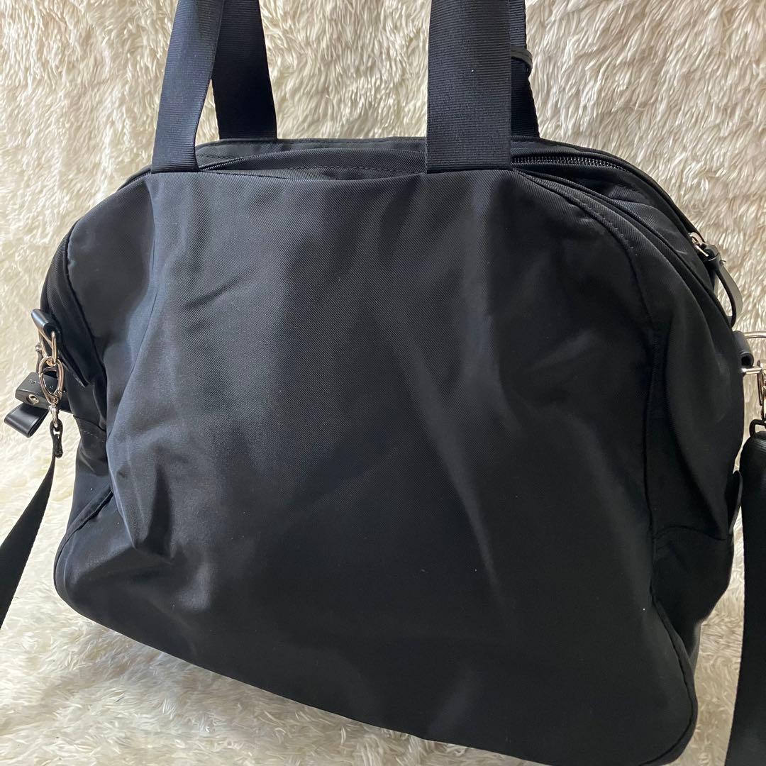 【美品】アニエスベー　ボストンバッグ　2way ショルダー　トートバッグ
