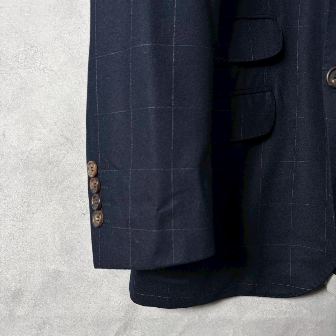 BRUNELLO CUCINELLI テーラード ブロックチェック N2778