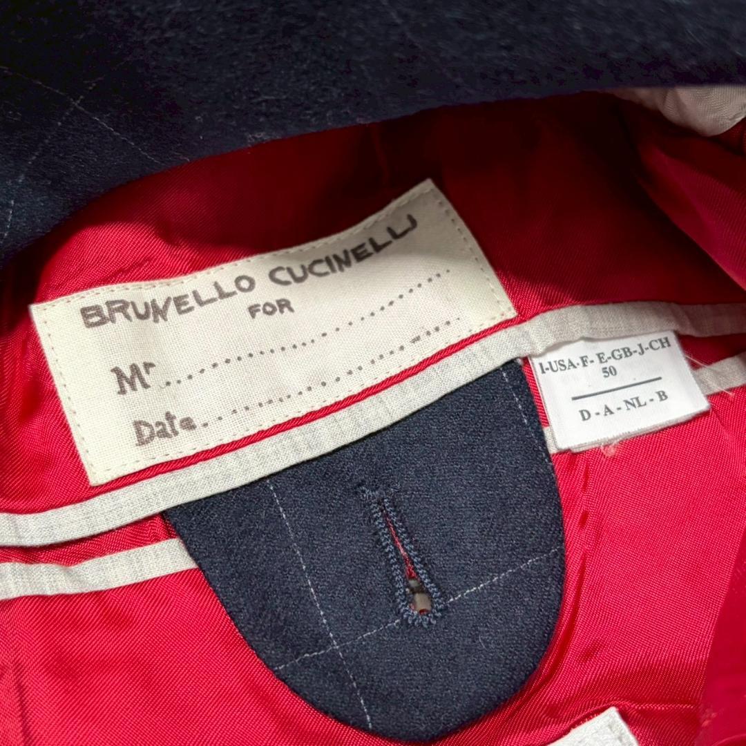 BRUNELLO CUCINELLI テーラード ブロックチェック N2778