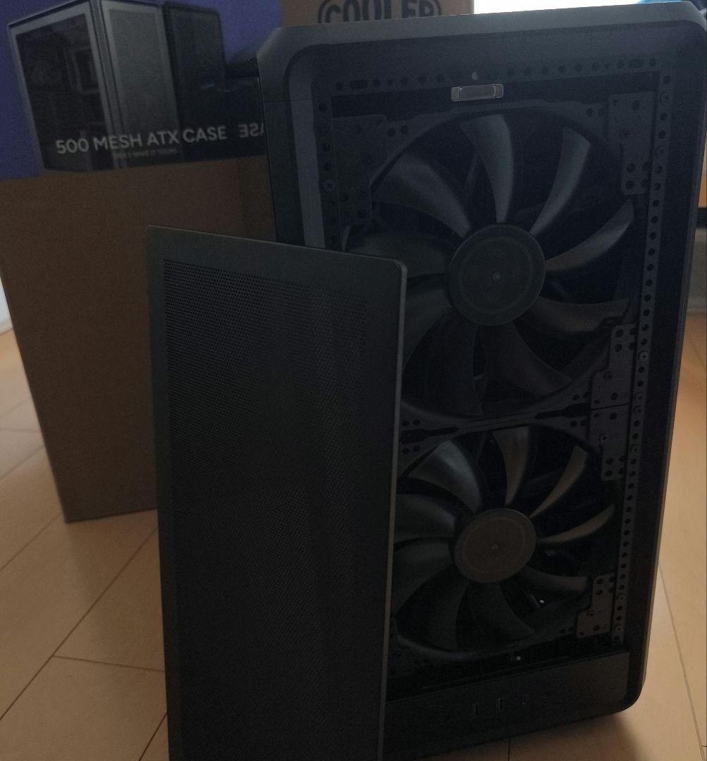 PCケース(自作PC用) COOLERMASTER MASTER FRAME 500 MESH BLACK