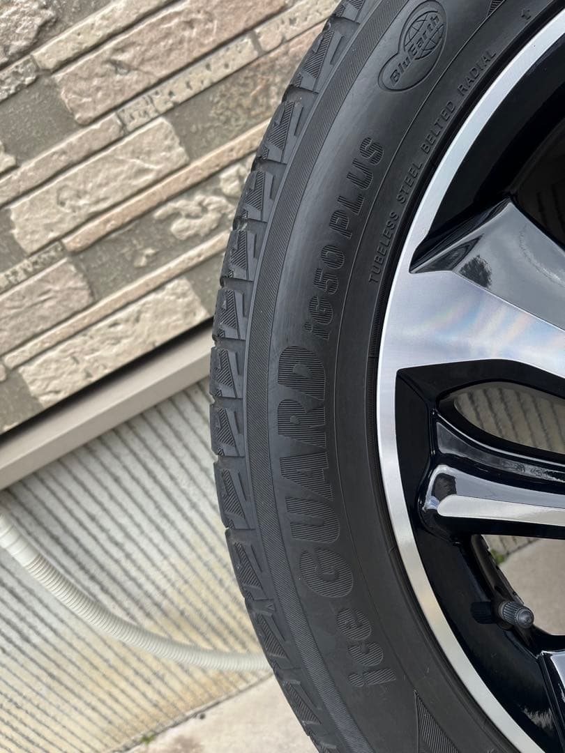 ホンダ 17インチ ホイールセット スタッドレスヨコハマタイヤ付き４本