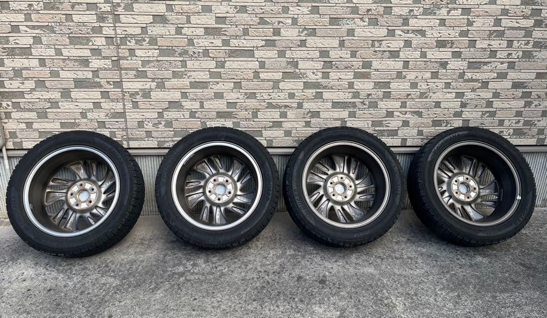 ホンダ 17インチ ホイールセット スタッドレスヨコハマタイヤ付き４本