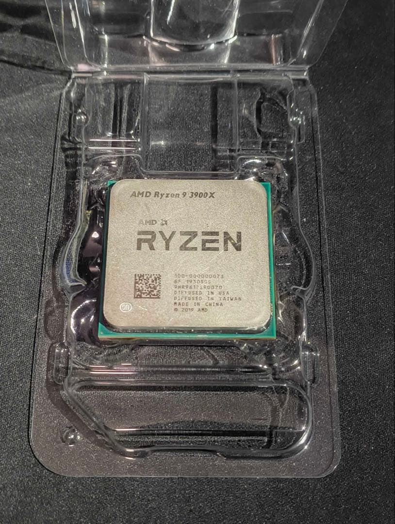 AMD Ryzen 9 3900X CPU + クーラー