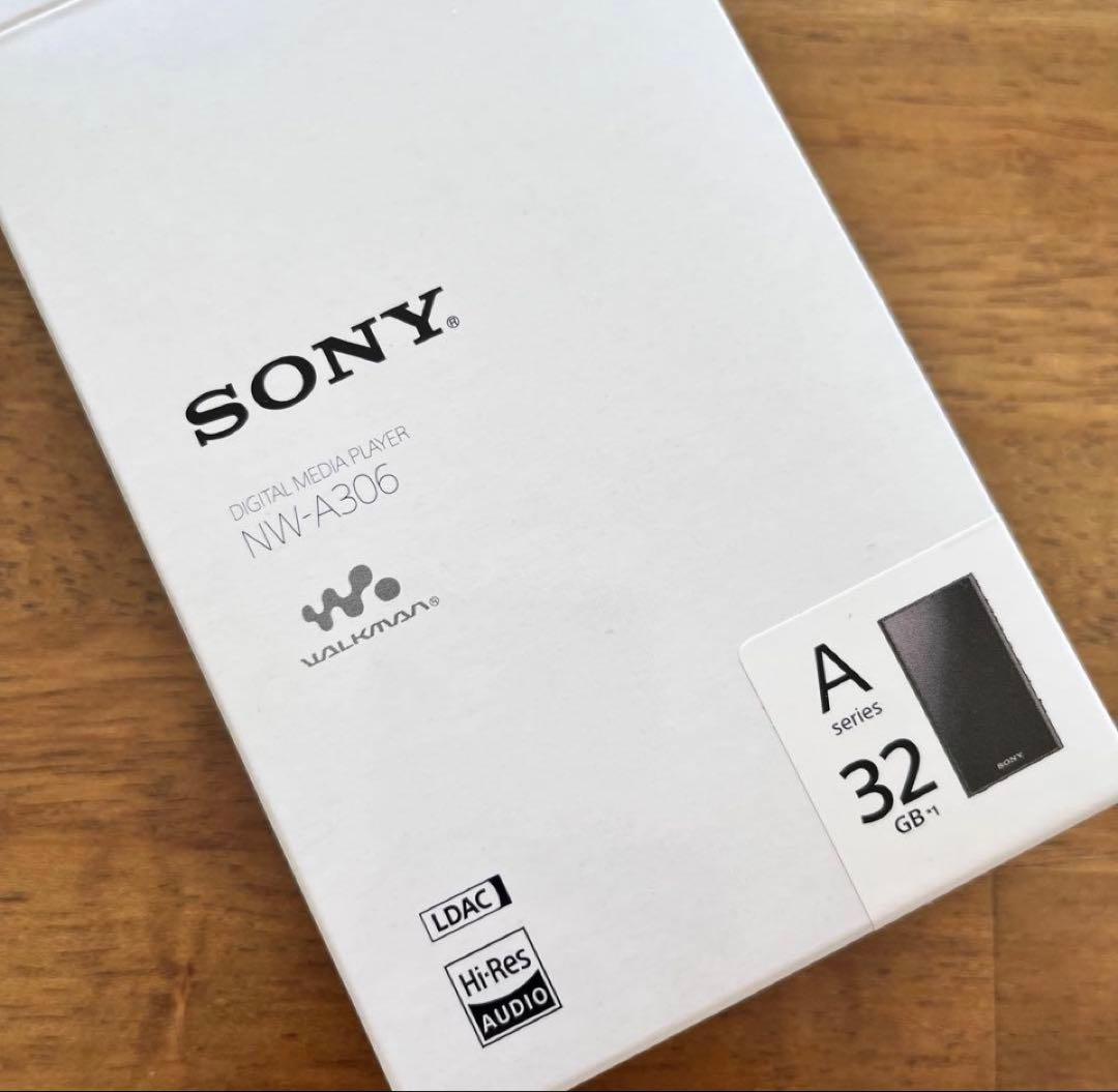 SONYウォークマン　NW-A306 （別売りシリコンケース付属）フルセット