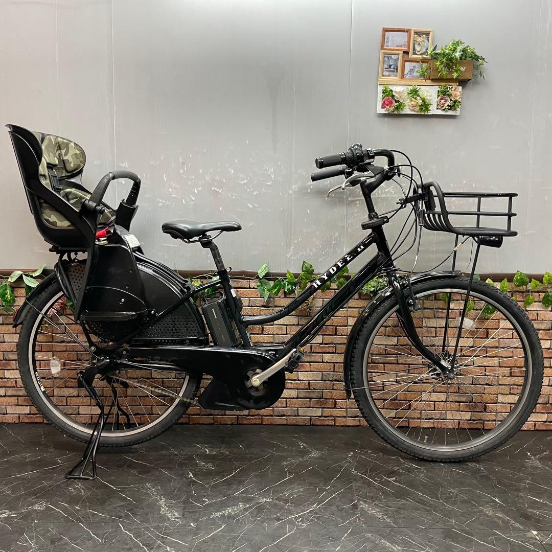 【4】電動自転車 ブリヂストン HYDEE.Ⅱ ブラック