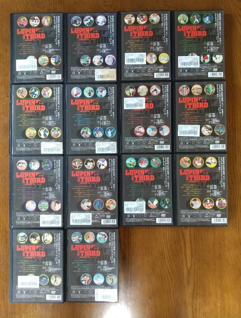 ルパン三世 second tv. 全26巻 レンタル用 DVD
