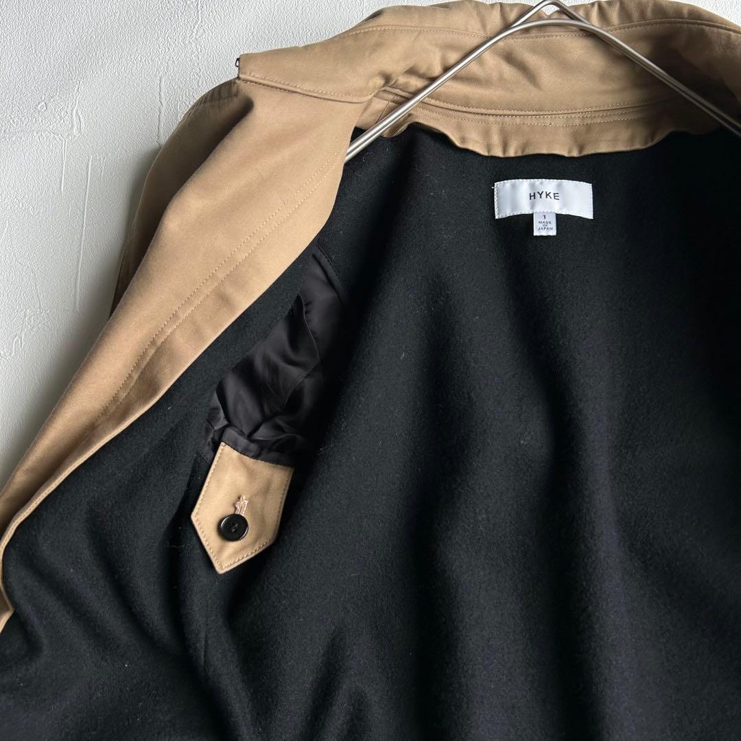 【美品】 HYKE トレンチコート ライナー ベージュ S スプリングコート