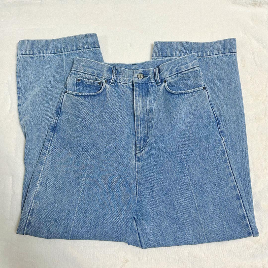 センタープレスデニムパンツ 36